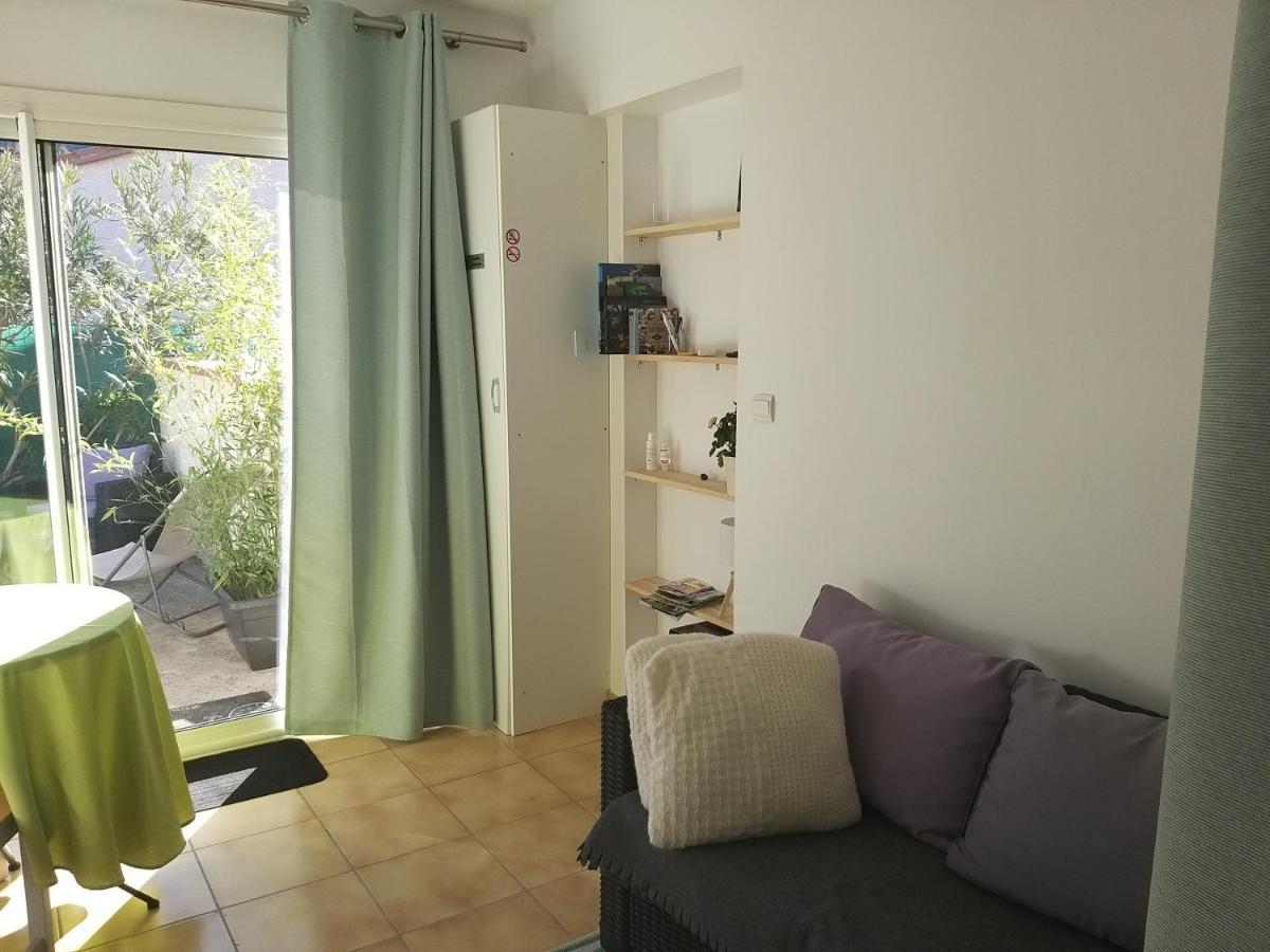 Appartement Rez de jardin cosy avec terrasse fleurie à Arles-sur-Tech Extérieur photo